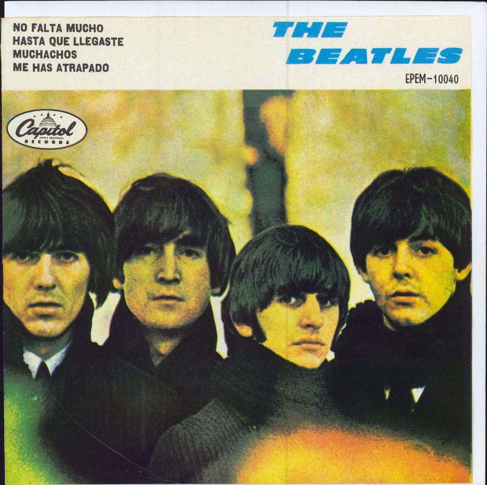 The Beatles No Falta Mucho EP Mexican 7" vinyl single (7 inch record / 45) EPEM-10040