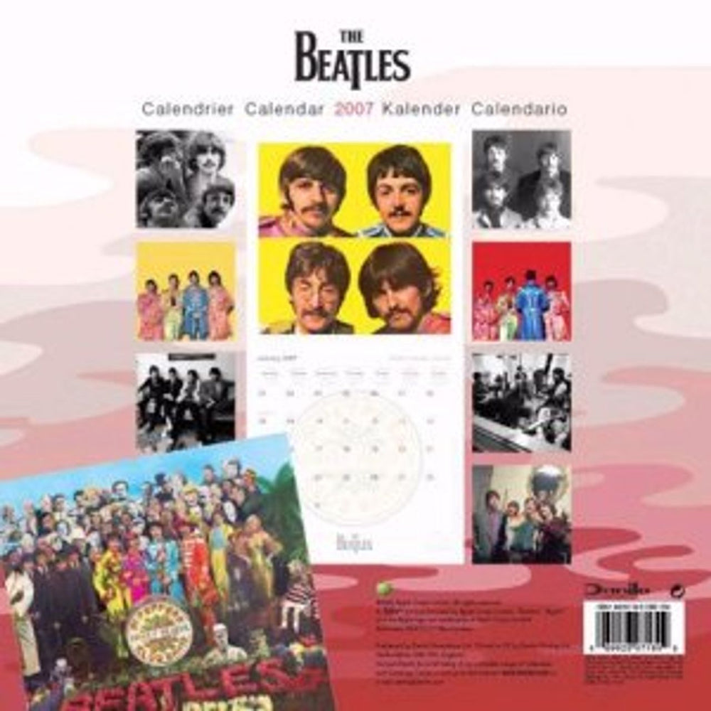 The Beatles Official Calendar 2007 UK calendar BTLCAOF353594