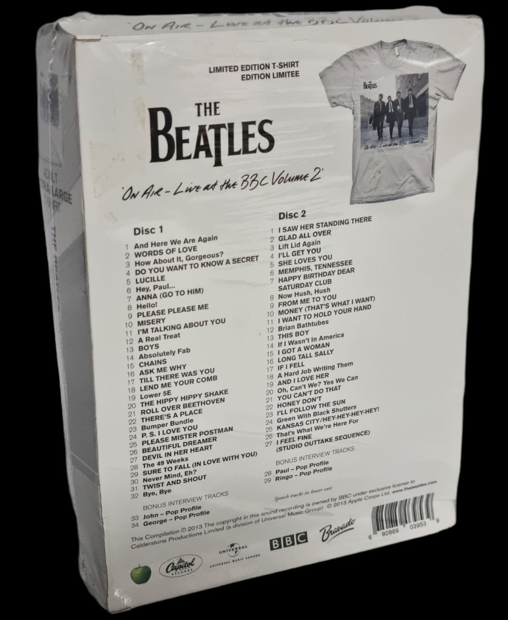 The Beatles On Air - Live At The BBC Volume 2 Canadian box set BTLBXON792084