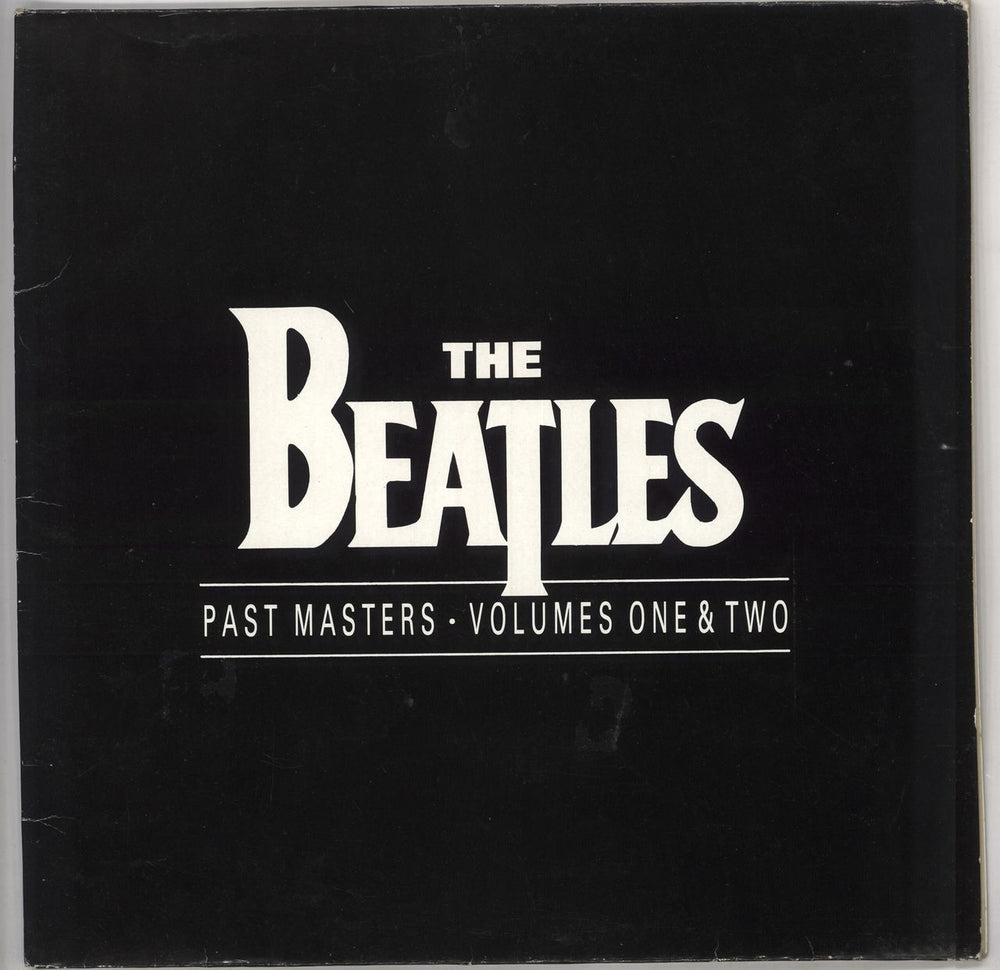 The Beatles Past Masters - Volumes One & Two - EX UK 2-LP vinyl record set (Double LP Album) BPM1