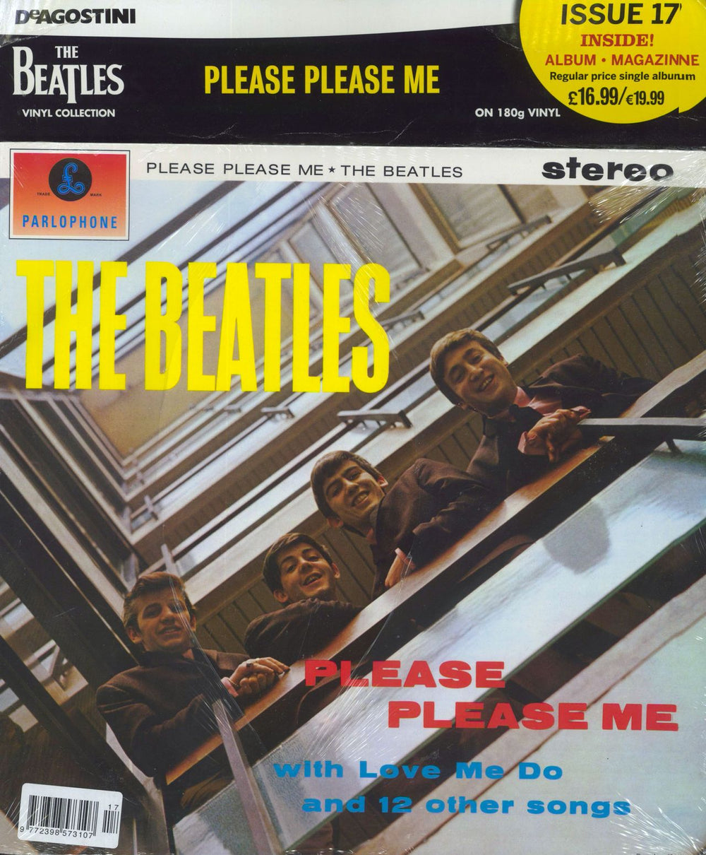 The Beatles Please Please Me - 180gram Vinyl - 2017 - sealed + Backing Card UK vinyl LP album (LP record) PCS3042