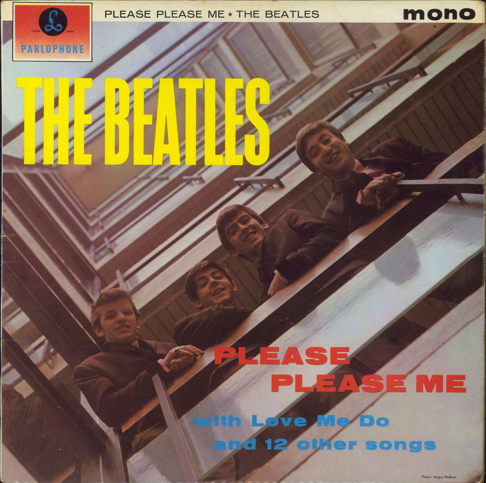 The Beatles Please Please Me - 5th G&L - VG UK vinyl LP album (LP record) PMC1202