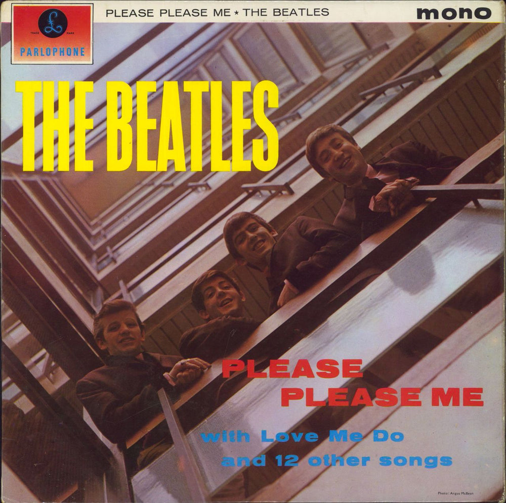 The Beatles Please Please Me - 6th - 5th p/s - EX UK vinyl LP album (LP record) PMC1202