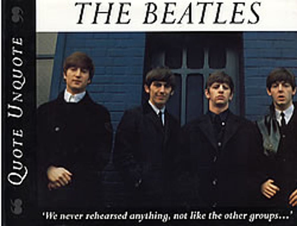 The Beatles Quote Unquote UK book 1-85813-846-9