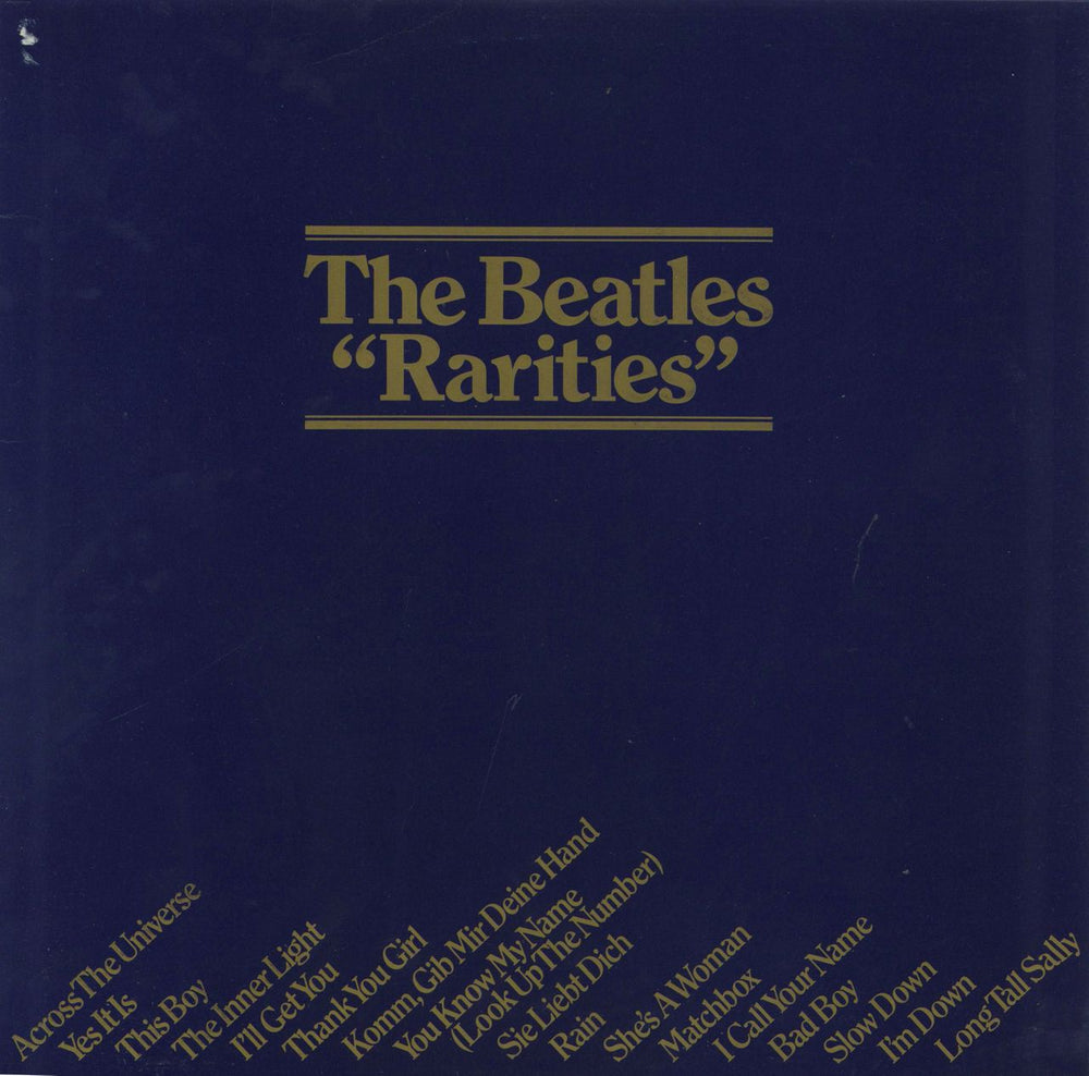 The Beatles Rarities - 1st - EX UK vinyl LP album (LP record) PCM1001