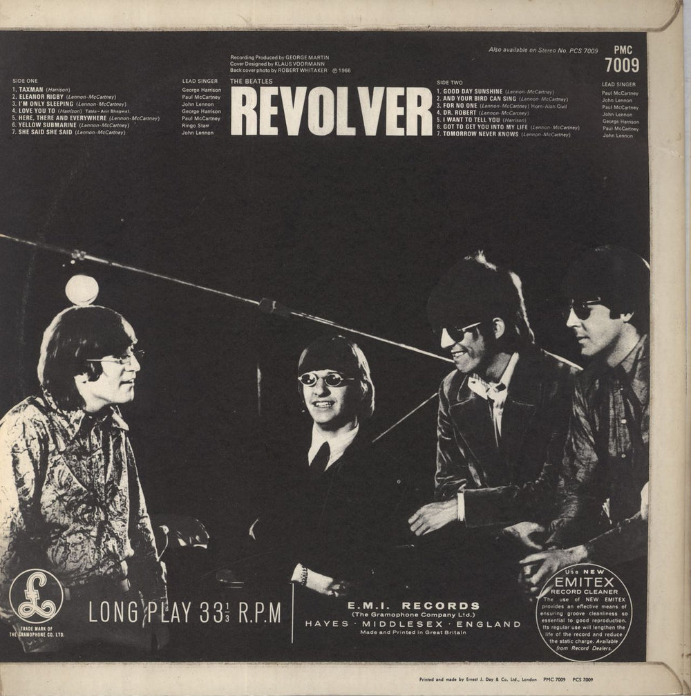 The Beatles Revolver - 1st - Mix 11 - VG UK Vinyl LP — RareVinyl.com