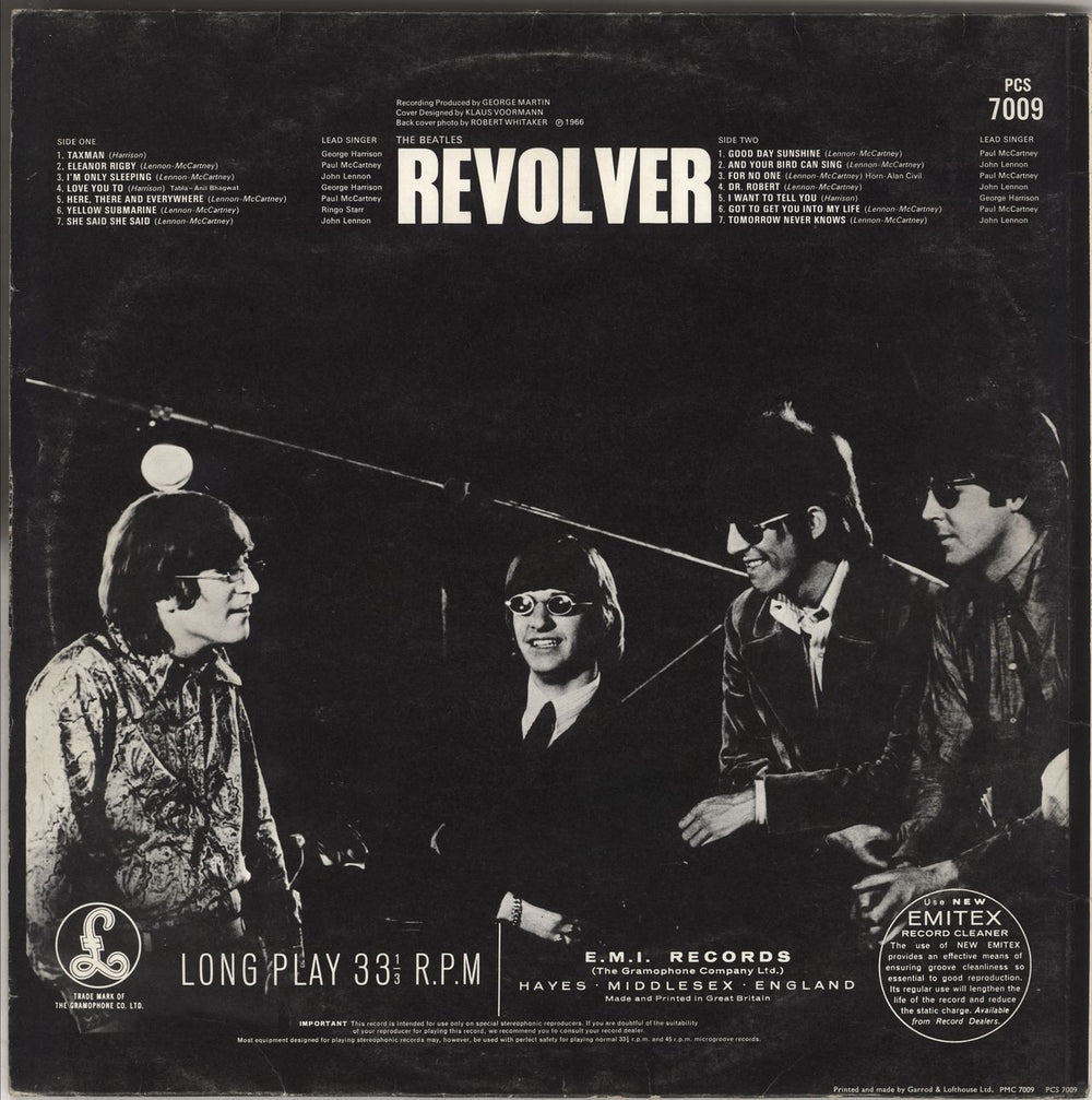 The Beatles Revolver - 2 Box - Gram - EX UK vinyl LP album (LP record)