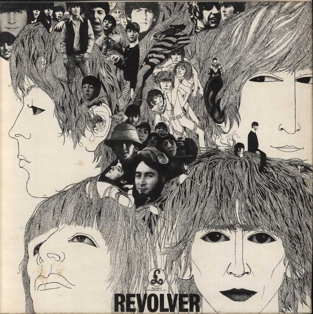 The Beatles Revolver - 2 Box - Gram - VG+ UK vinyl LP album (LP record) PCS7009