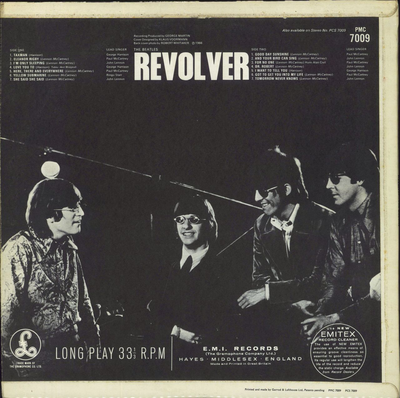 The Beatles Revolver - 2nd - EX UK Vinyl LP — RareVinyl.com