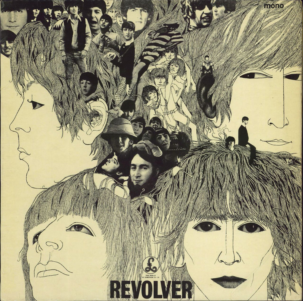 The Beatles Revolver - 3rd - EX UK vinyl LP album (LP record) PMC7009