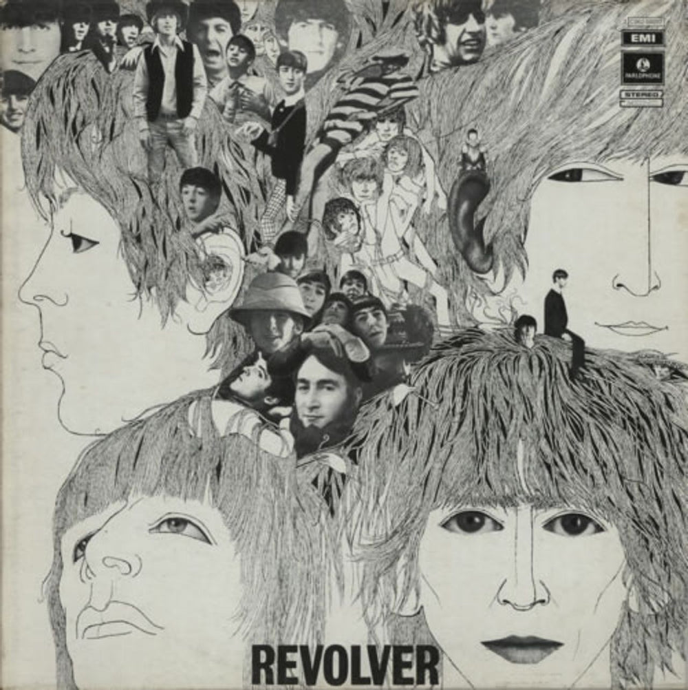 The Beatles Revolver Italian vinyl LP album (LP record) 3C064-04097