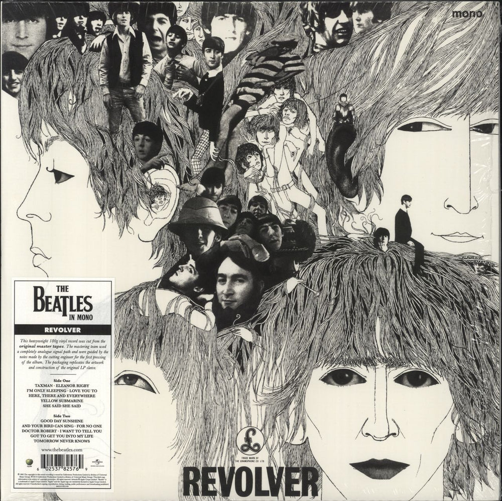 The Beatles Revolver - MONO - 180 Gram - Open Shrink UK vinyl LP album (LP record) 5099963380415