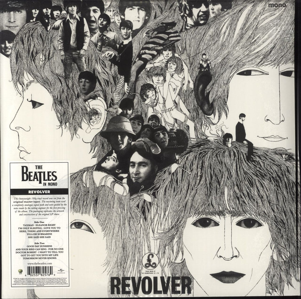 The Beatles Revolver - MONO - 180 Gram - Sealed UK vinyl LP album (LP record) 5099963380415