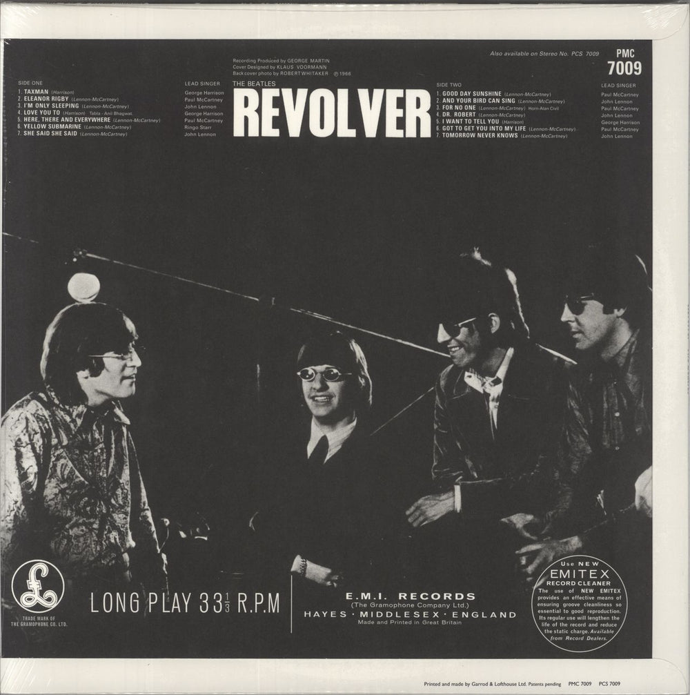 The Beatles Revolver - MONO - 180 Gram - Sealed UK vinyl LP album (LP record) 602537825769