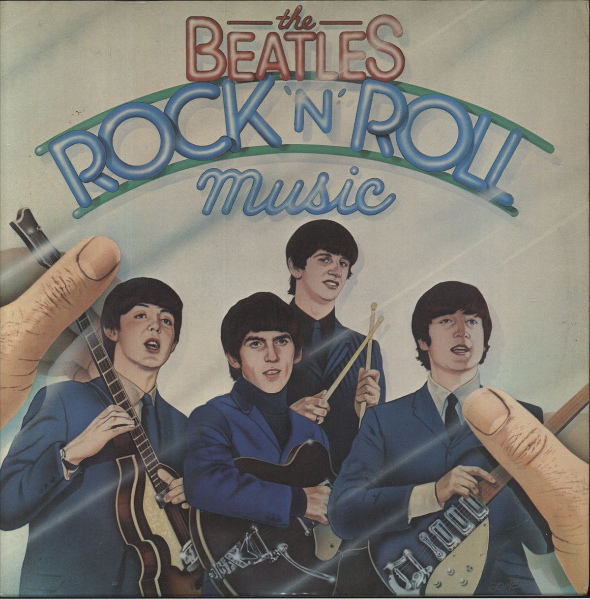 The Beatles Rock 'N' Roll Music UK 2-LP vinyl set — RareVinyl.com