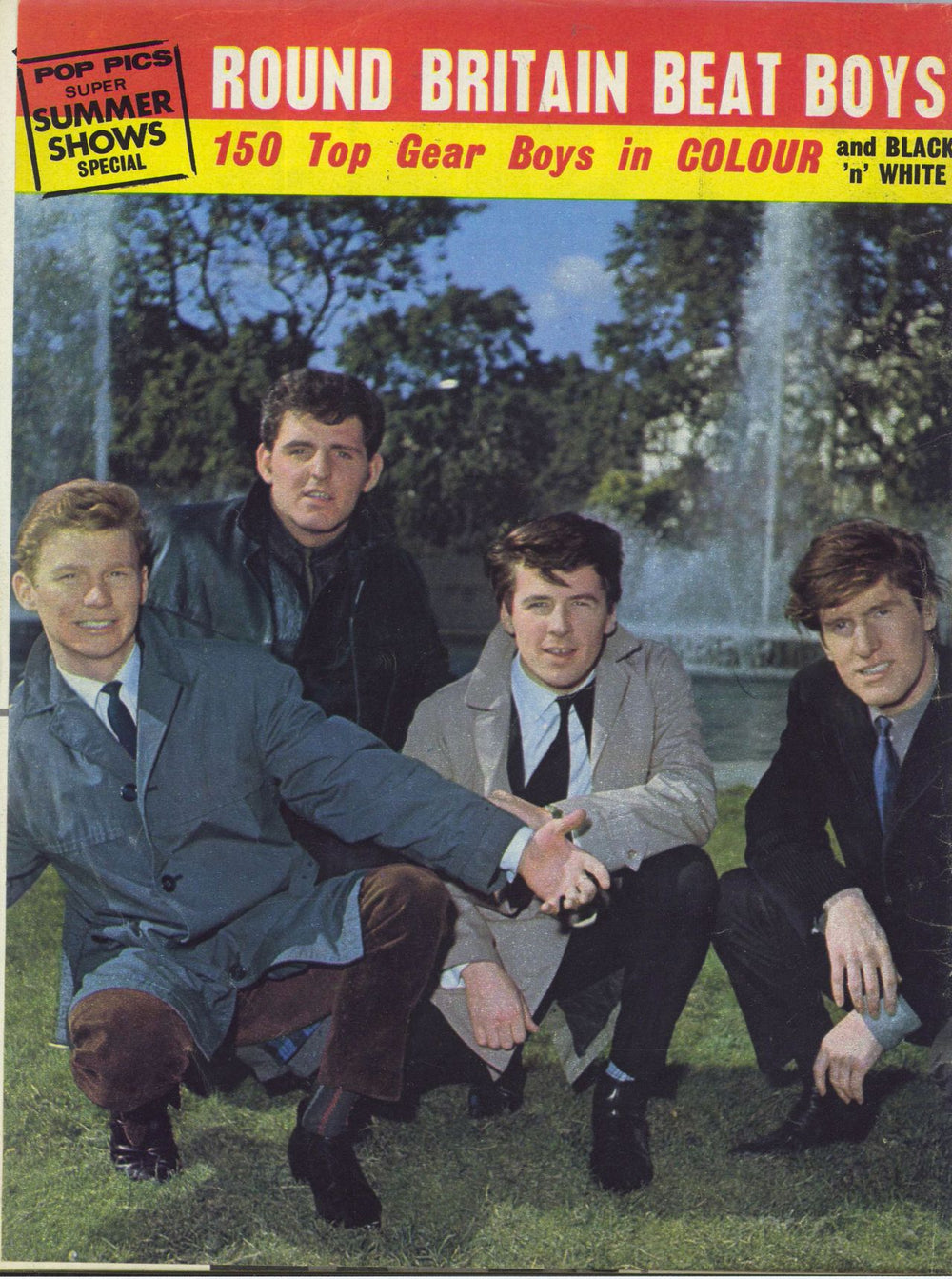 The Beatles Round Britain Beat Boys UK magazine