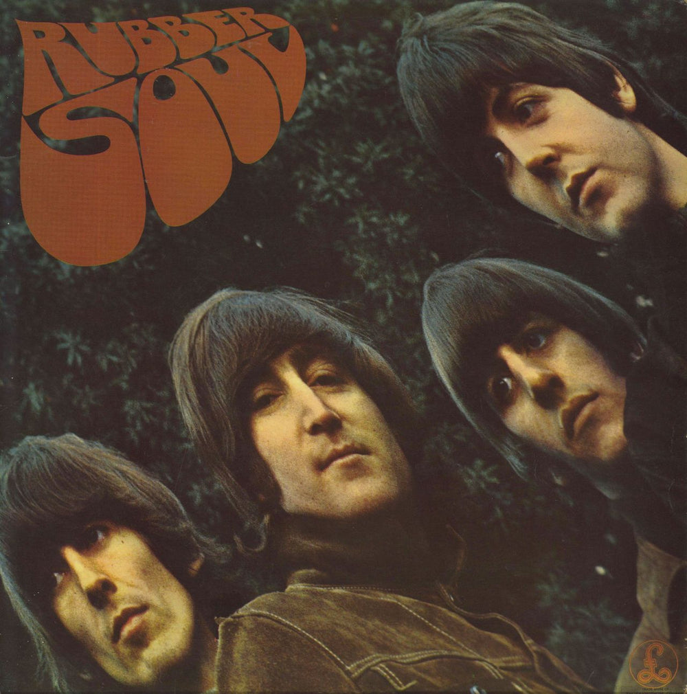 The Beatles Rubber Soul - 1st - Serif Titles - G&L - VG UK vinyl LP album (LP record) PMC1267