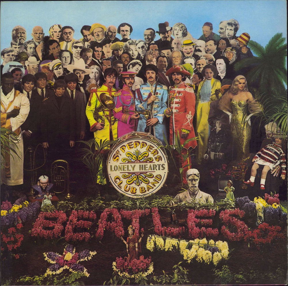 The Beatles Sgt. Pepper's - 2 Box - Gram - VG UK vinyl LP album (LP record) PCS7027