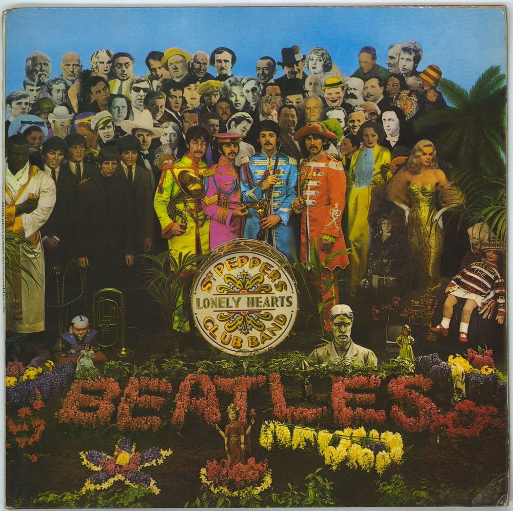 The Beatles Sgt. Pepper's - '4th Proof' - EX UK vinyl LP album (LP record) PMC7027