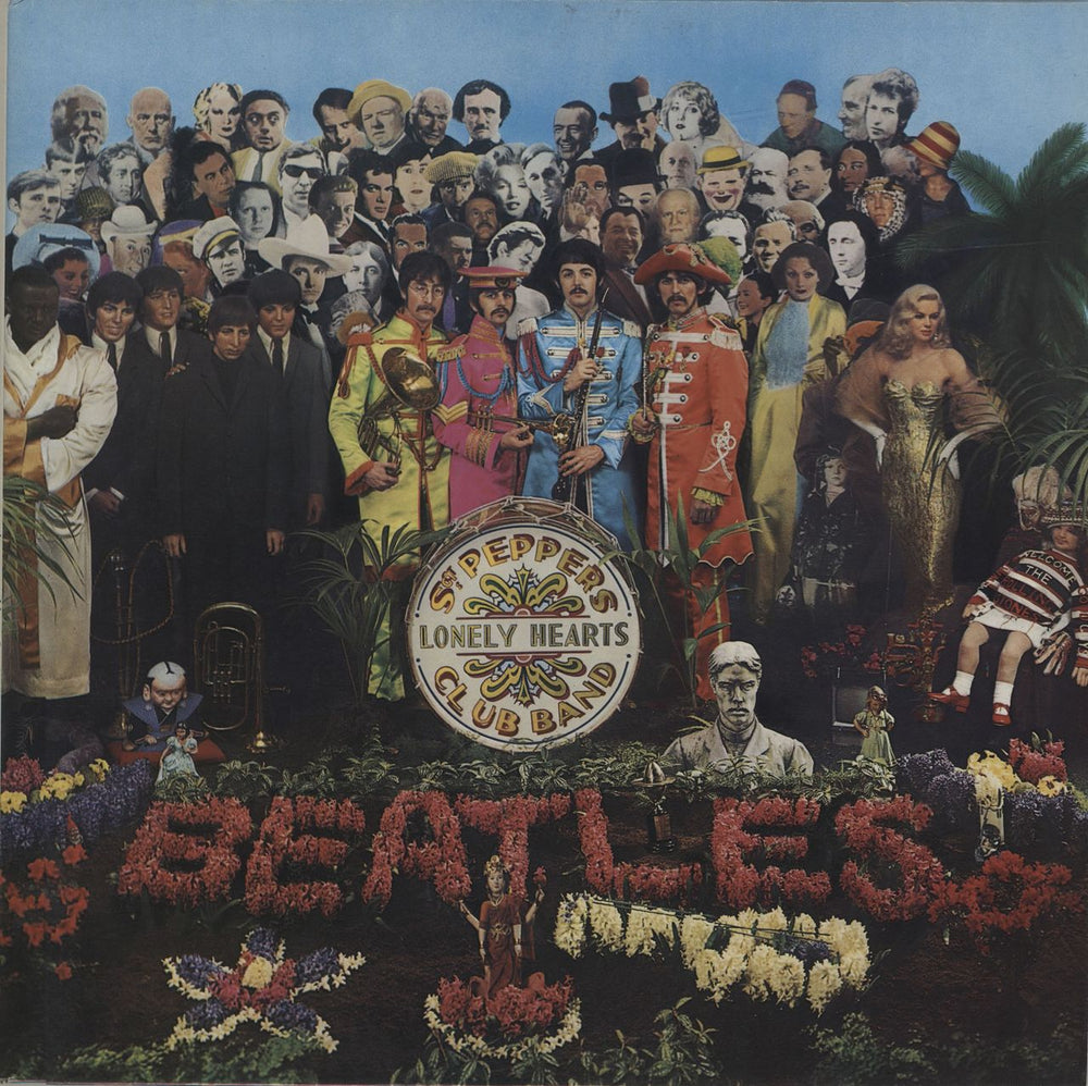 The Beatles Sgt. Pepper's - DMM UK vinyl LP album (LP record) PCS7027