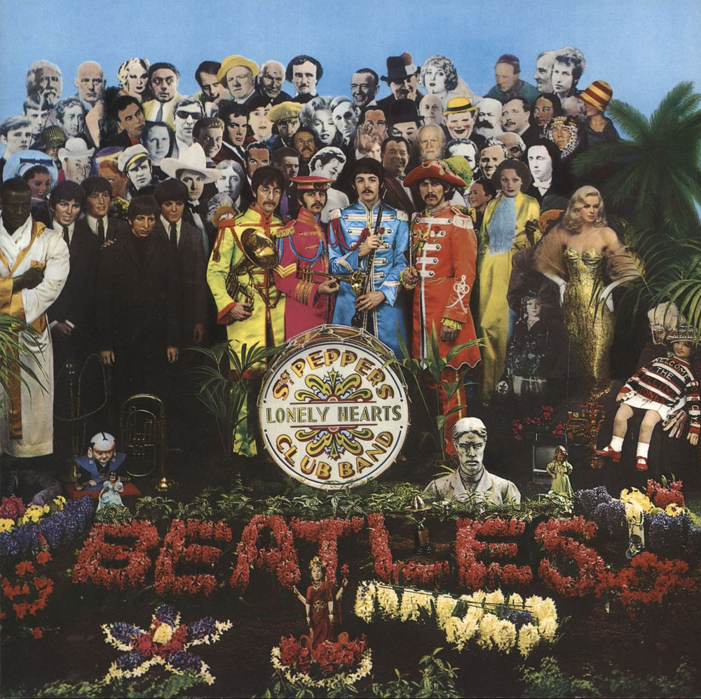 The Beatles Sgt. Pepper's Lonely Hearts Club Band - 180gm UK vinyl LP album (LP record) PCS7027