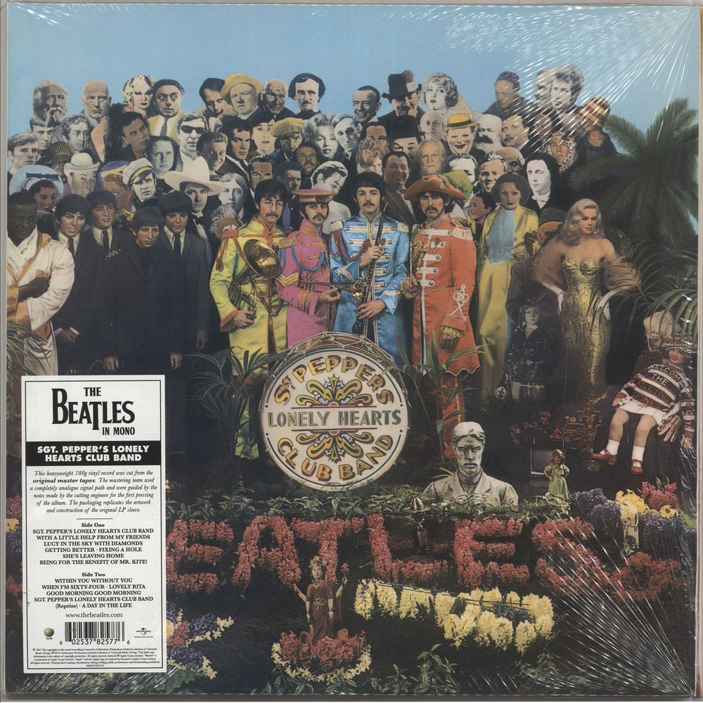 The Beatles Sgt. Pepper's Lonely Hearts Club Band - MONO - 180gm Vinyl - Sealed UK vinyl LP album (LP record) 0602537825776