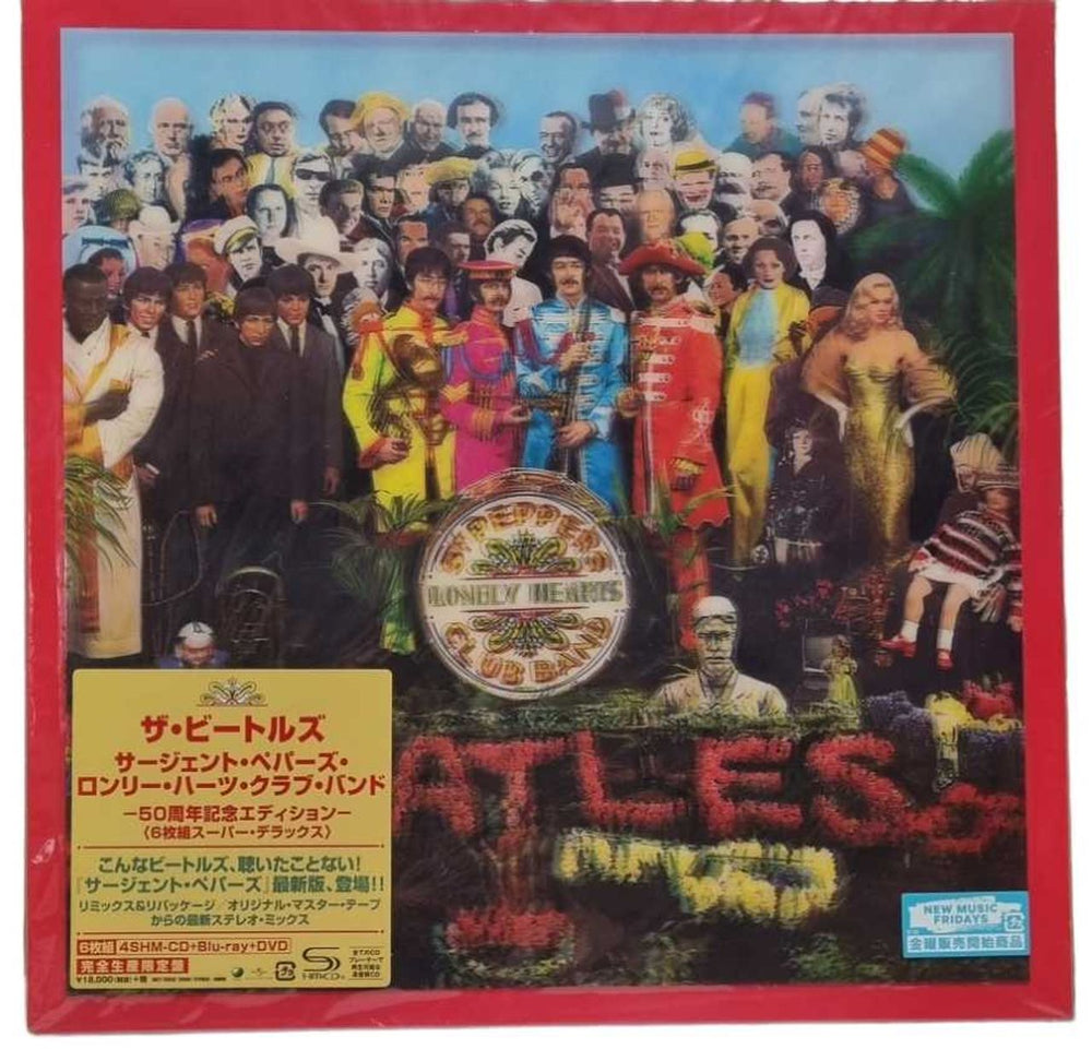 The Beatles Sgt. Pepper's Lonely Hearts Club Band - Super Deluxe Edition Japanese CD Album Box Set BTLDXSG813228