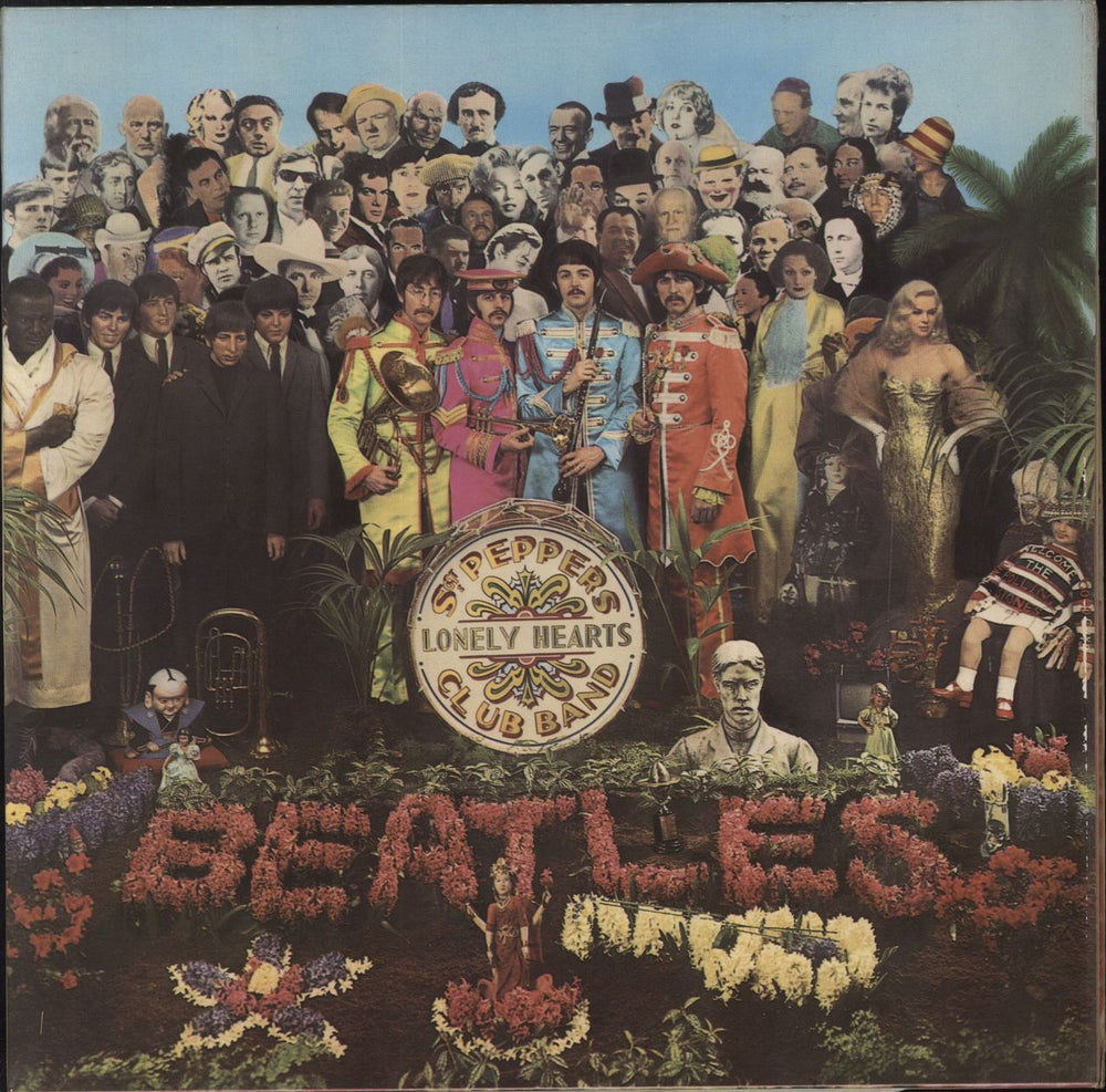 The Beatles Sgt. Pepper's Lonely Hearts Club Band UK vinyl LP album (LP record) PCS7027