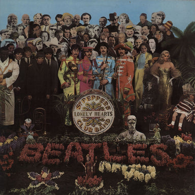 The Beatles Sgt. Pepper's - One Box - EX - Hybrid Sleeve UK Vinyl