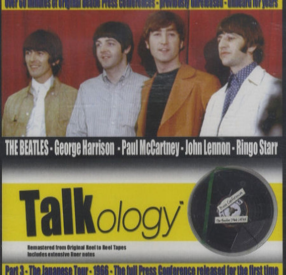 The Beatles Talkology Volume 3 UK CD album (CDLP) TY003