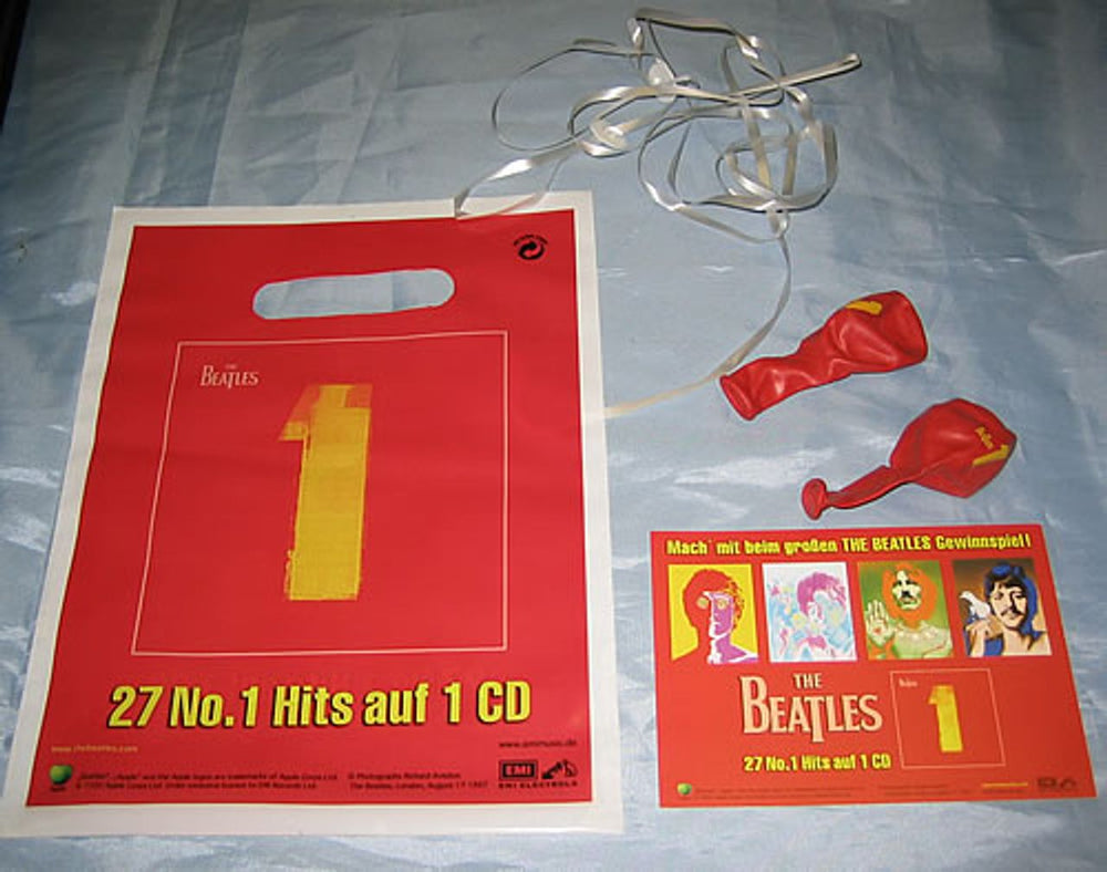 The Beatles The Beatles 1 Party Pack German Promo memorabilia PARTY PACK