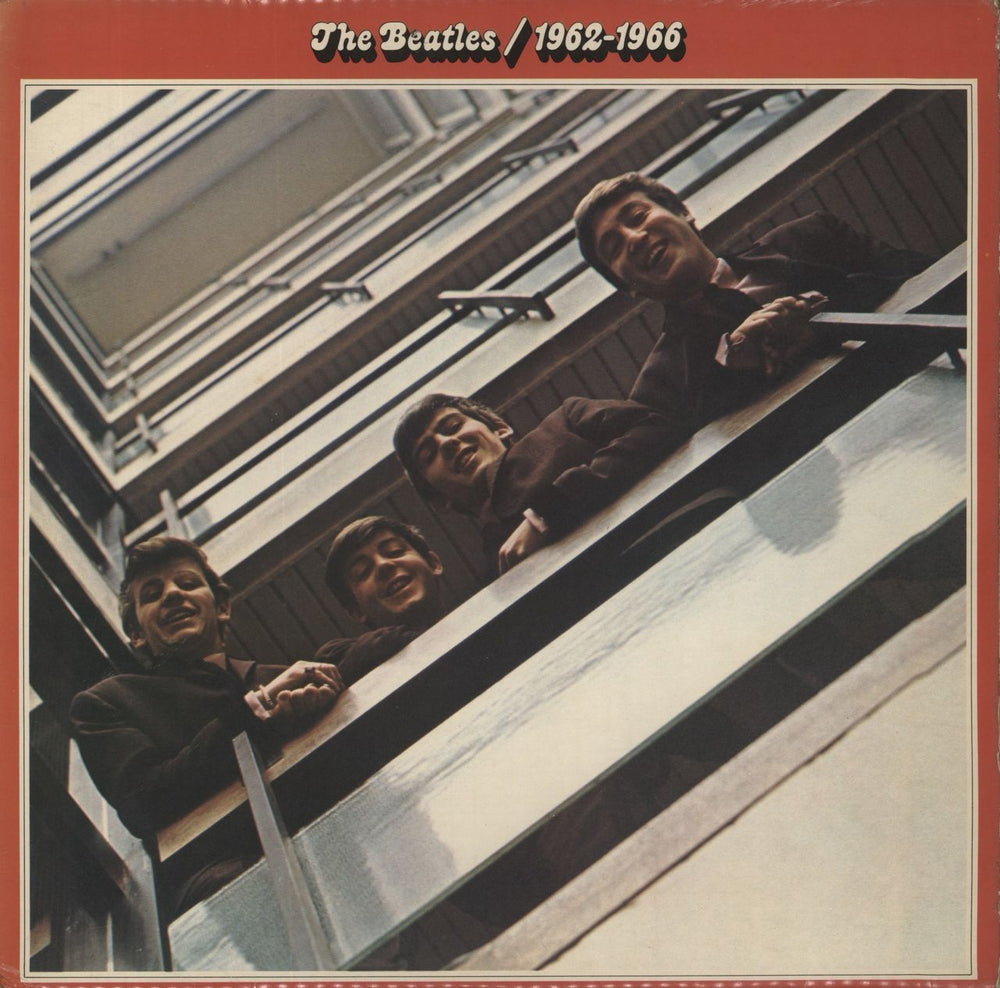 The Beatles The Beatles / 1962-1966 - Red Vinyl - EX UK 2-LP vinyl record set (Double LP Album) PCSP717