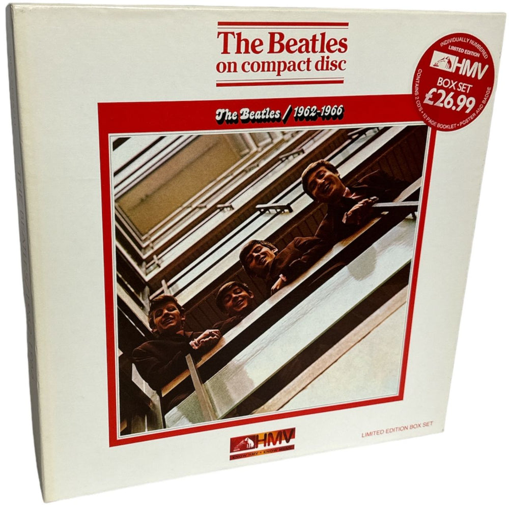 The Beatles The Beatles / 1962-1966 UK Cd album box set — RareVinyl.com