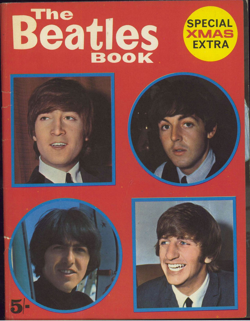 The Beatles The Beatles Book 1965 Christmas Extra Dutch book TBB 1966 XMAS