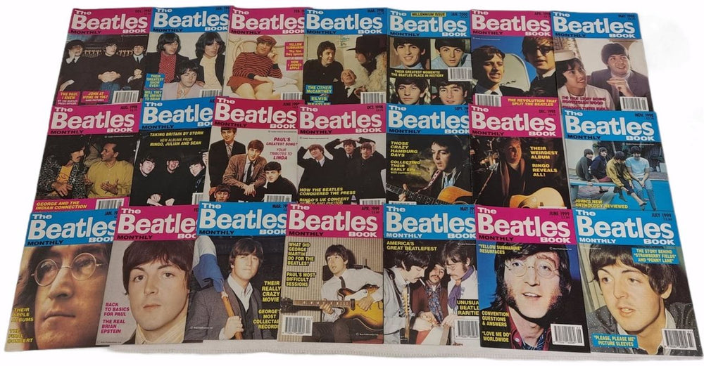 The Beatles The Beatles Book - 2nd - 243 issues - Complete UK magazine TBB 78-321