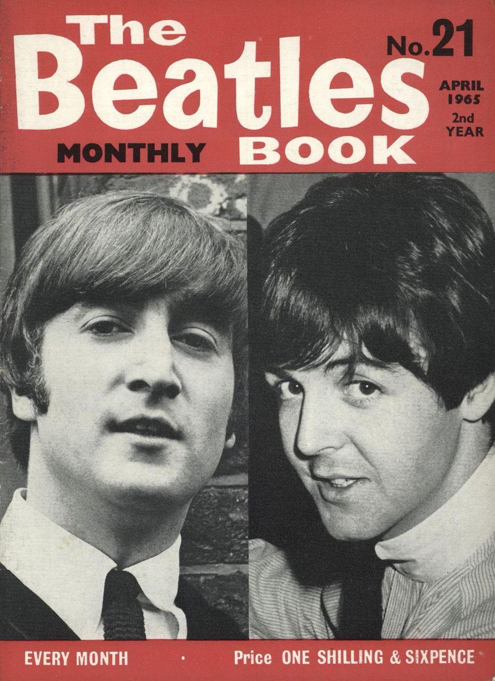 The Beatles The Beatles Book No. 21 - 1st UK magazine TBB NO.21