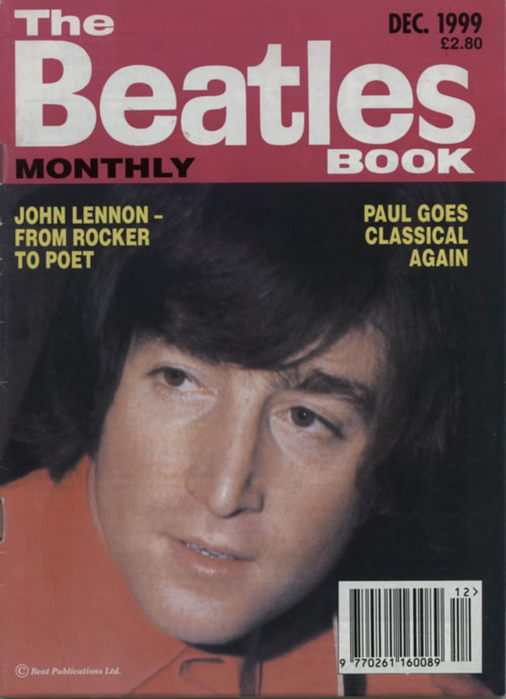 The Beatles The Beatles Book No. 284 UK magazine TBB NO. 284