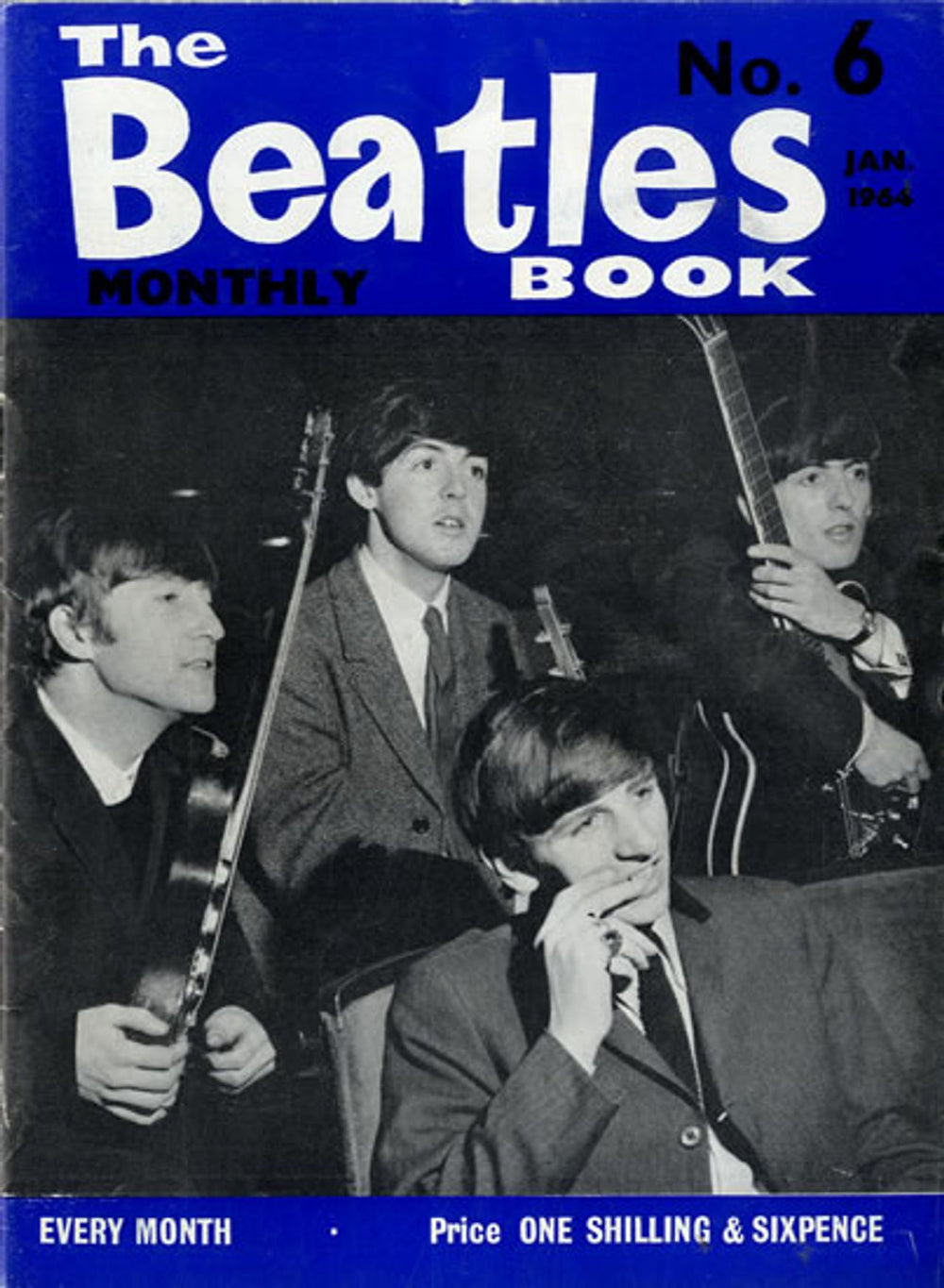 The Beatles The Beatles Book No. 6 - EX UK magazine TBB NO. 6