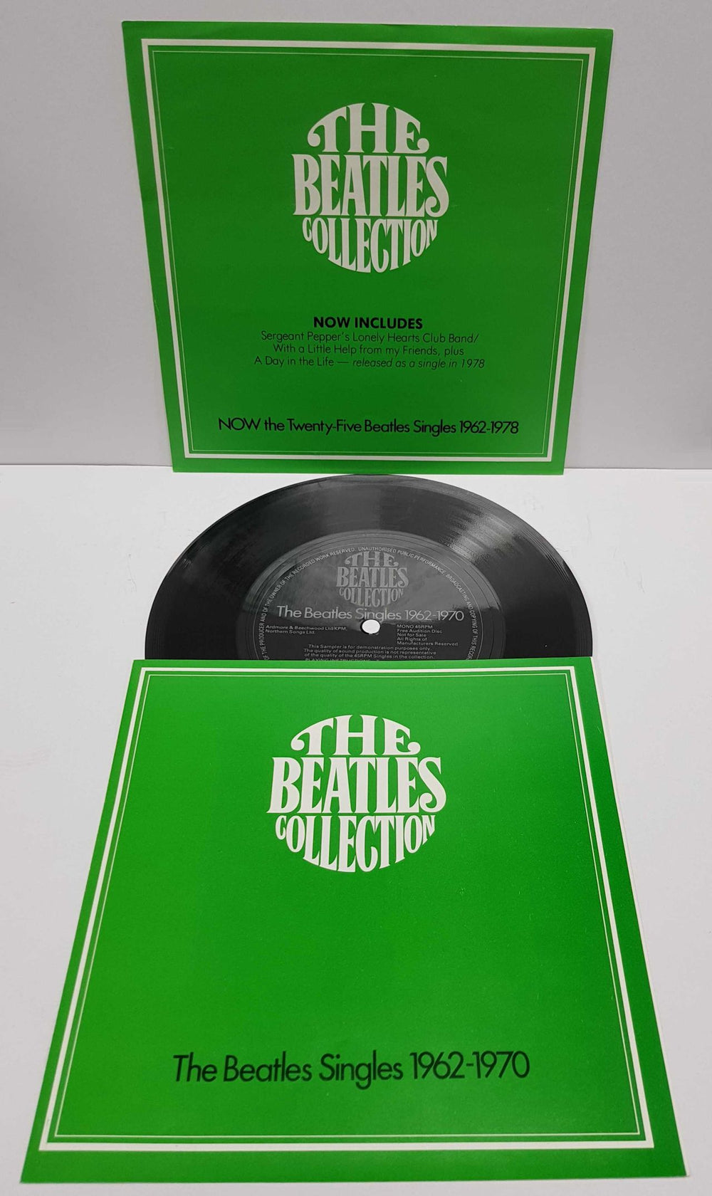 The Beatles The Beatles Collection + Inserts UK 7" single box set