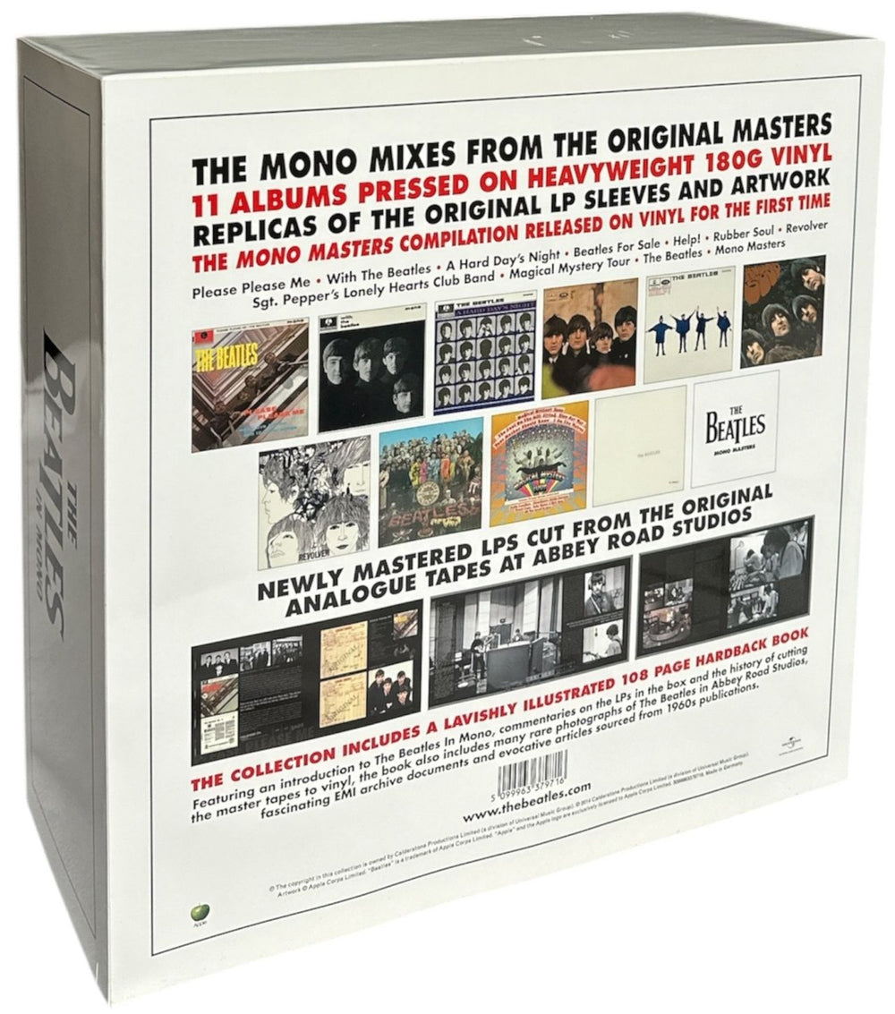 The Beatles The Beatles In Mono - 180gm Vinyl Box Set +
