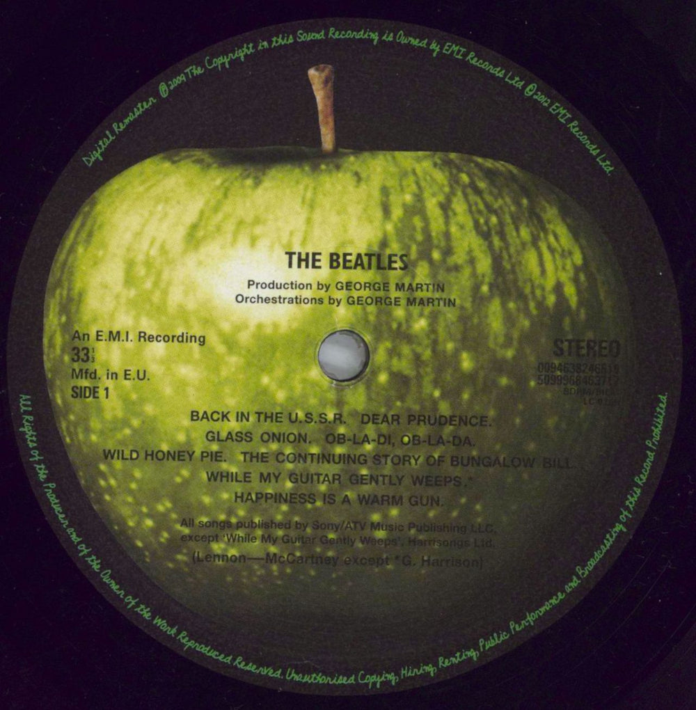 The Beatles The Beatles [White Album] - 180gm - EX UK 2-LP vinyl record set (Double LP Album) BTL2LTH822941