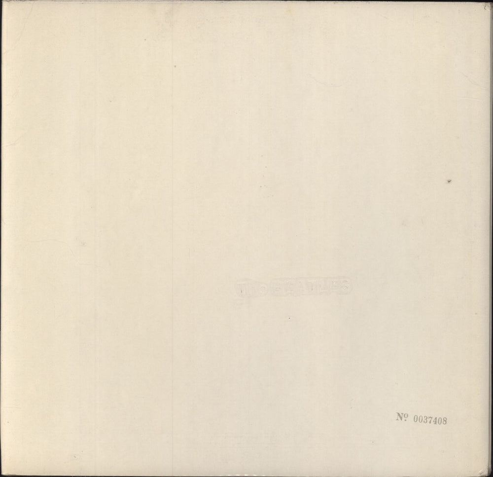 The Beatles The Beatles [White Album] - 1st (b) - EX UK 2-LP vinyl record set (Double LP Album) PMC7067-8