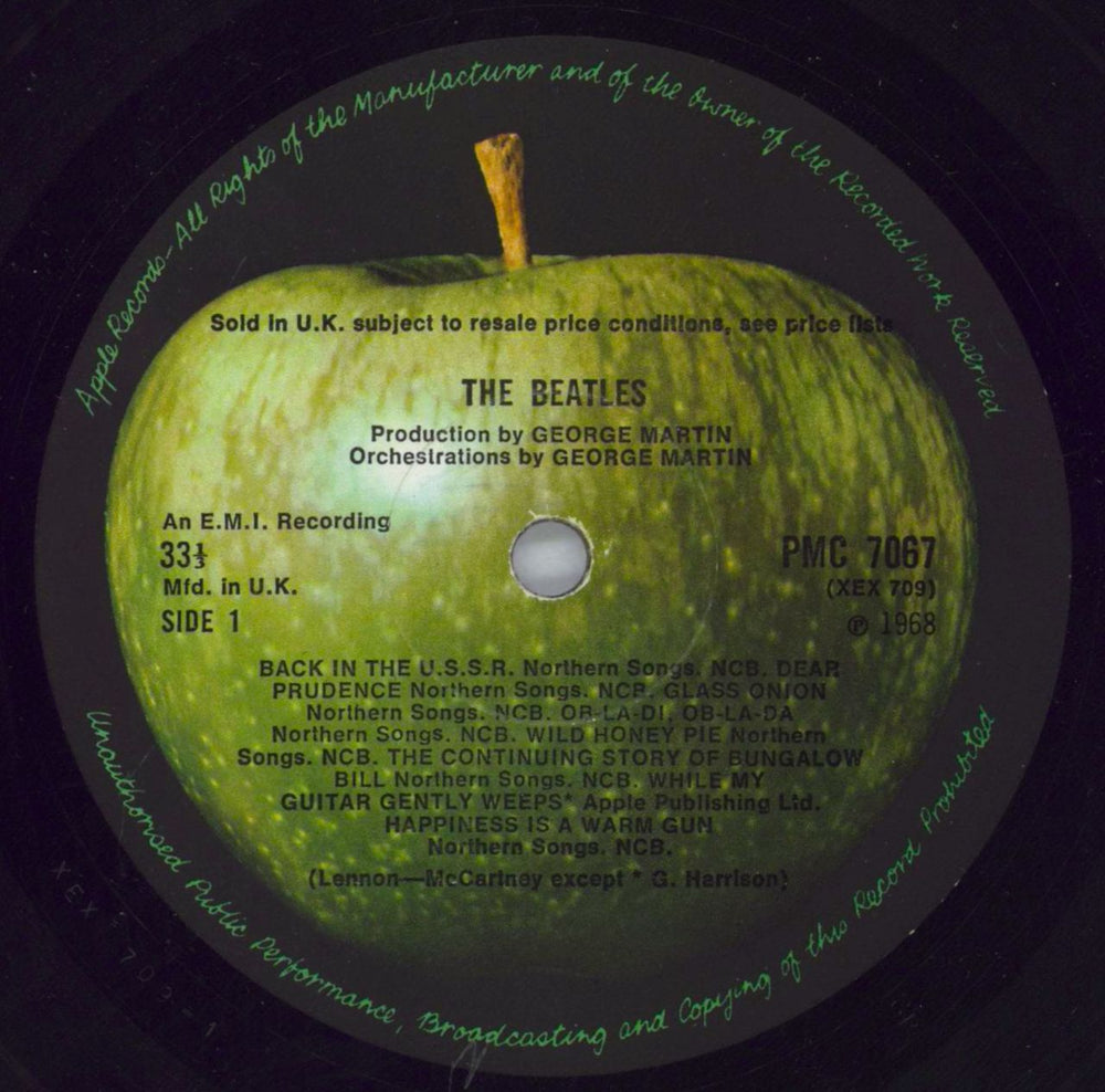 The Beatles The Beatles [White Album] - 1st (b) - VG UK 2-LP vinyl record set (Double LP Album) BTL2LTH720061