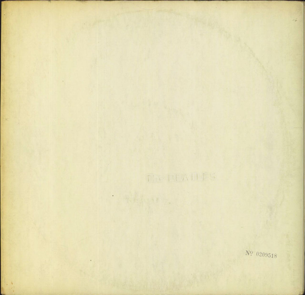 The Beatles The Beatles [White Album] - 1st (b) - VG UK 2-LP vinyl record set (Double LP Album) PMC7067-8