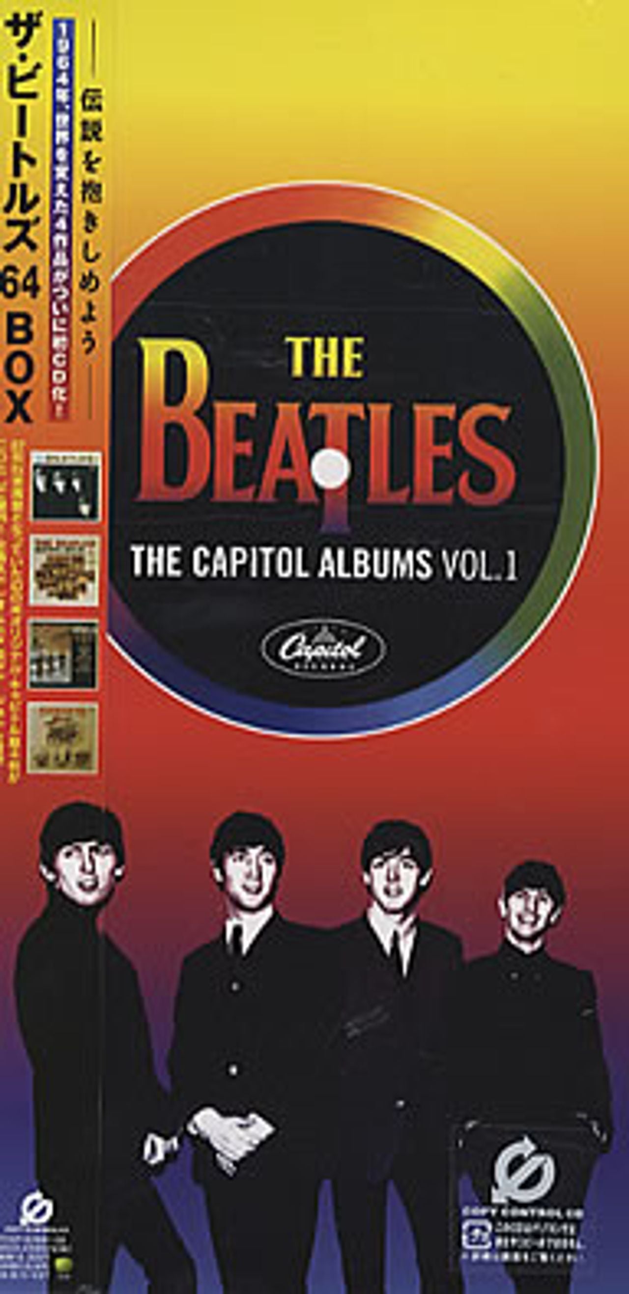 The Beatles The Capitol Albums Vol.1 - Sealed Japanese 4-CD set ...