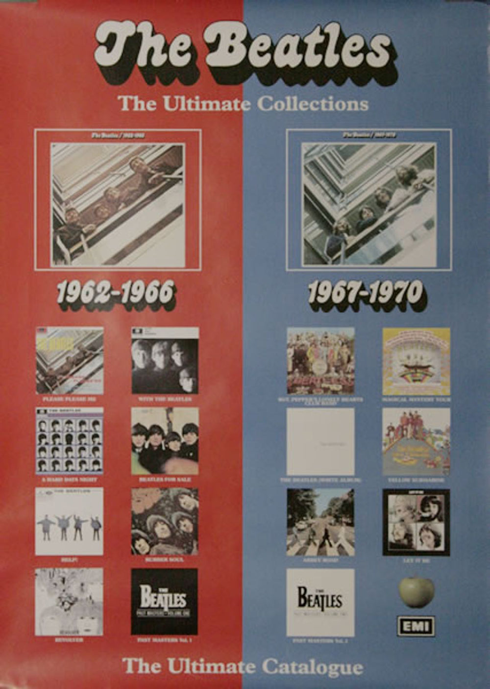 The Beatles The Ultimate Collections UK Promo poster 24 X 33