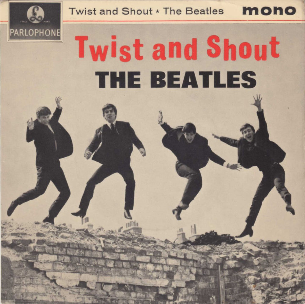 The Beatles Twist And Shout EP - 5th - EX UK 7" vinyl single (7 inch record / 45) GEP8882