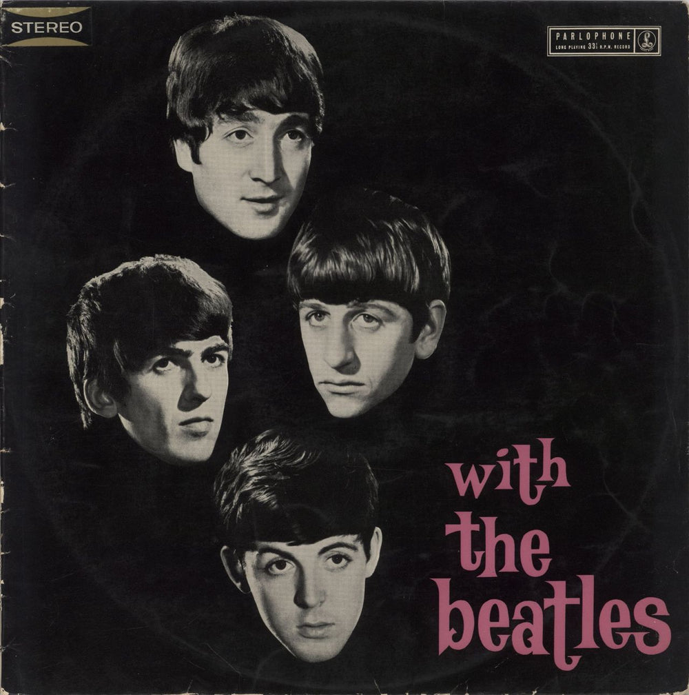 The Beatles With The Beatles - 1st - VG Australian vinyl LP album (LP record) PCSO3045