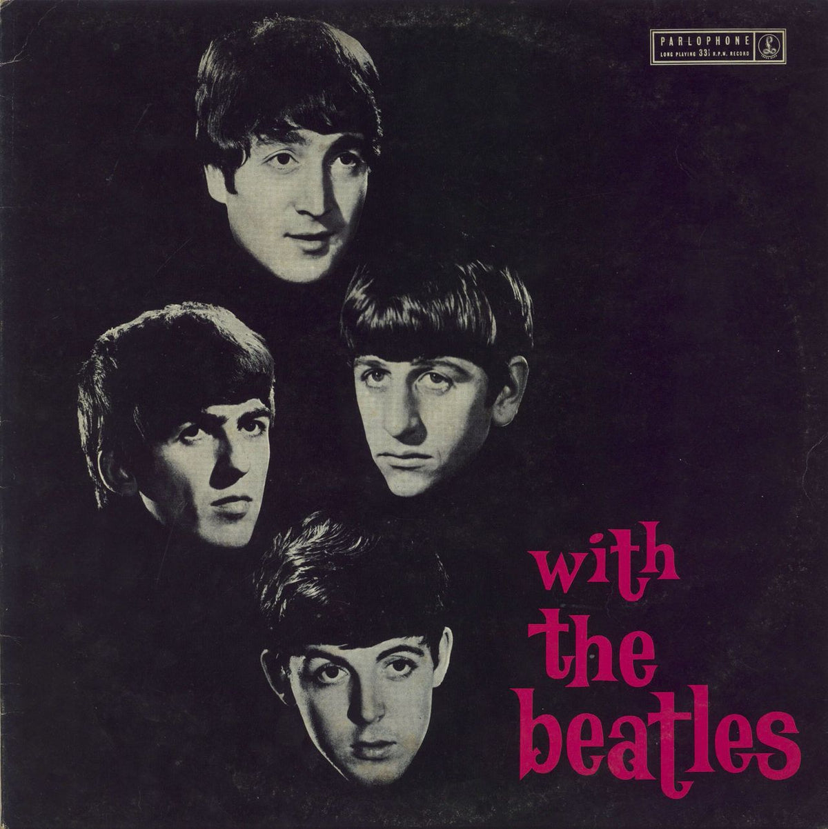 The Beatles With The Beatles - 4th - EX Australian Vinyl LP — RareVinyl.com