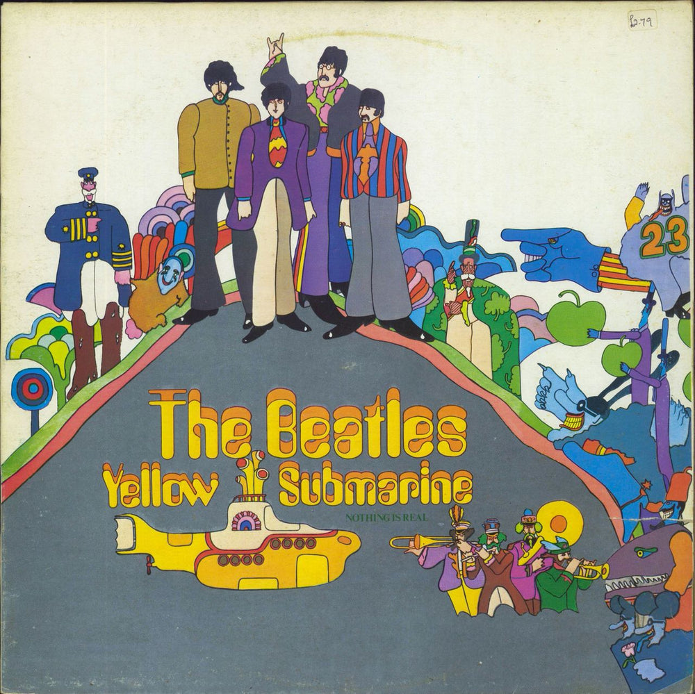 The Beatles Yellow Submarine - EX Italian vinyl LP album (LP record) 3C062-04002